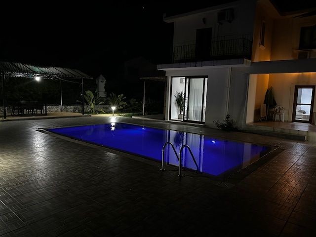 3+1 Villa for Rent with Private Pool in Alsancak, Kyrenia