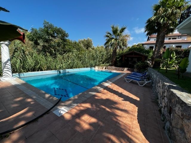 5+1 Villa for Rent with Private Pool in Yesiltepe, Kyrenia