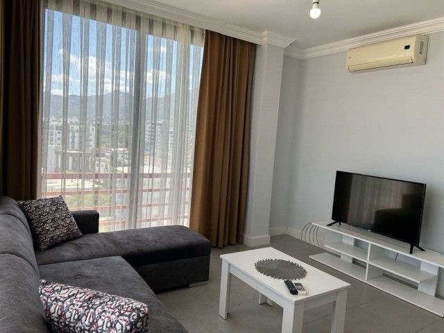 Kyrenia Center Daily Rental 1+1 Penthouse with Sea View