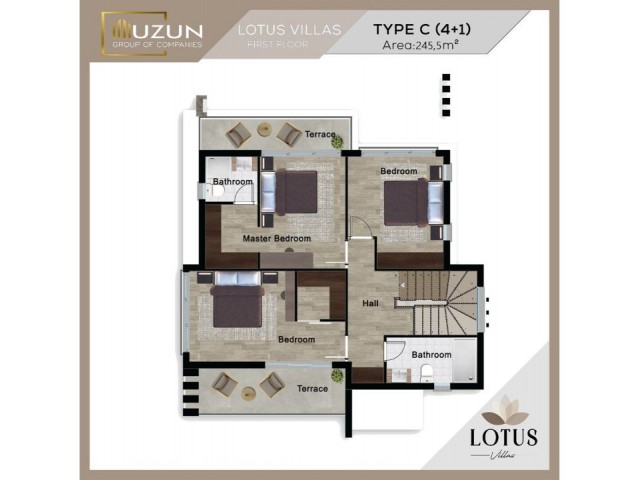 UZUN GROUP LOTUS TUZLA VILLAS WITH 78 MONTHS PAYMENT OPPORTUNITY