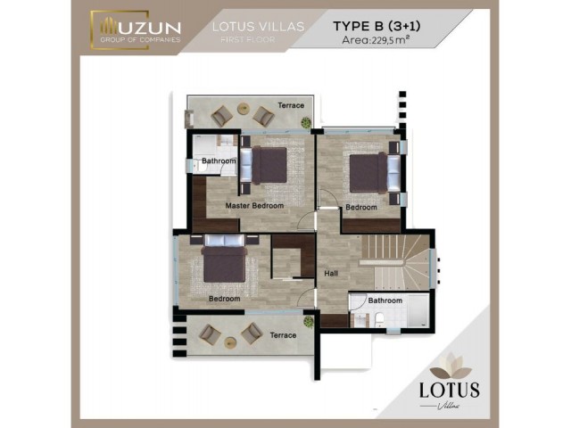 UZUN GROUP LOTUS TUZLA VILLAS WITH 78 MONTHS PAYMENT OPPORTUNITY