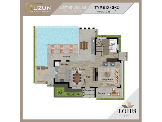 78 AY ÖDEME İMKANI İLE UZUN GROUP LOTUS TUZLA VİLLALARI / 27 AY SONRA TESLİM 