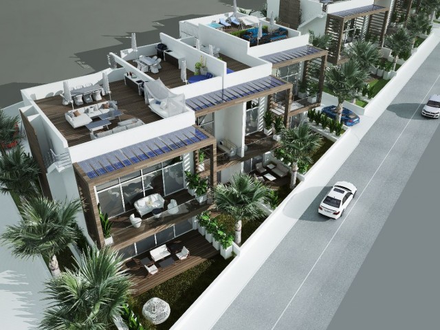 3+1 LOFT sale in Esentepe 130 m2+rooftop terrace, delivery autumn 2025