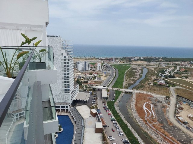 An Opportunity Not to Be Missed, South Facade, Block B, Corner, 2+1 Flat with Full Sea View in Iskele Long Beach Grand Sapphire