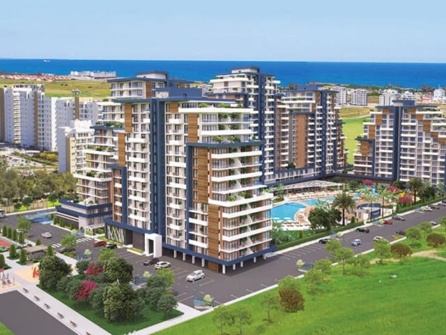 acil satış kelepir fiyat İskele, Long Beach full deniz manzarali, Riverside Life 1+0 Nisan 2024 Tesl