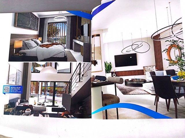 noyanlar affordable price loft (duplex) 1+1 flat