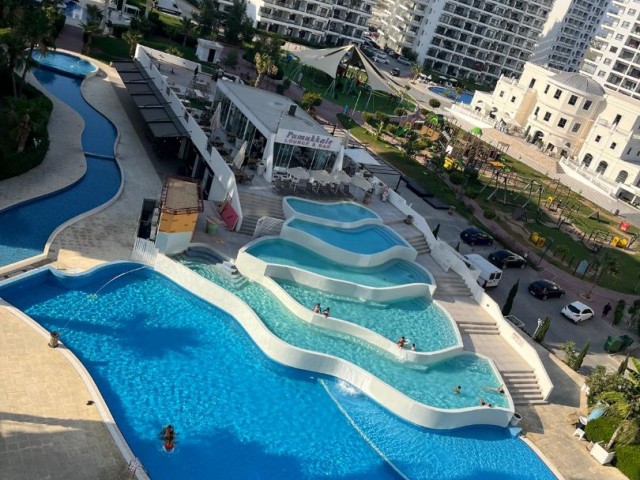 caesar resort ta muhteşem havuz manzaralı full eşyalı  tüm masraflar ödenmiş 1+0 daire