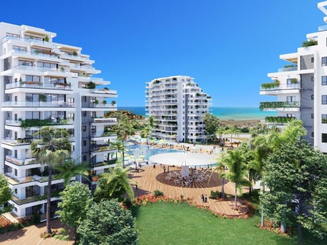 READY-MADE one-bedroom APARTMENT with a large terrace in the Caesar Blue complex
