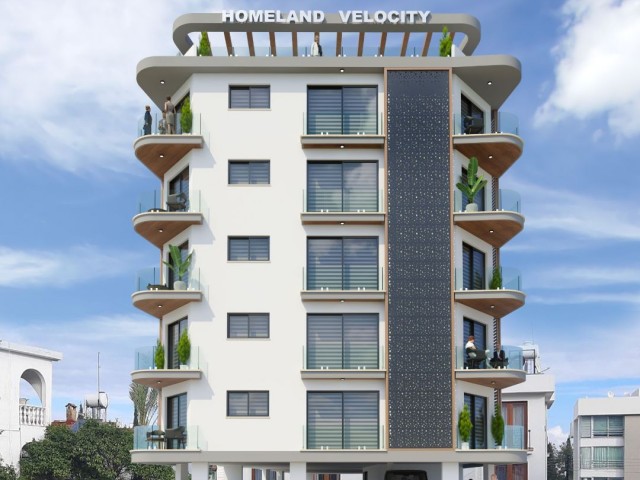 infinity sea view 70 m2 2+1 flat for sale in the heart of long beach 05428734114 key handover september 2025 (42) months installments payment.