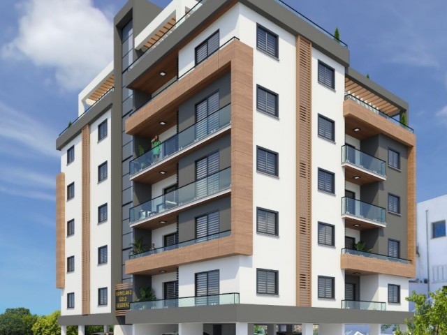 80 m2 2+1 Wohnung zum Verkauf mit türkischem Titel im Zentrum von Famagusta 05428734114 Liefertermin Mai 2026 (48) Monate Ratenzahlungsoption.