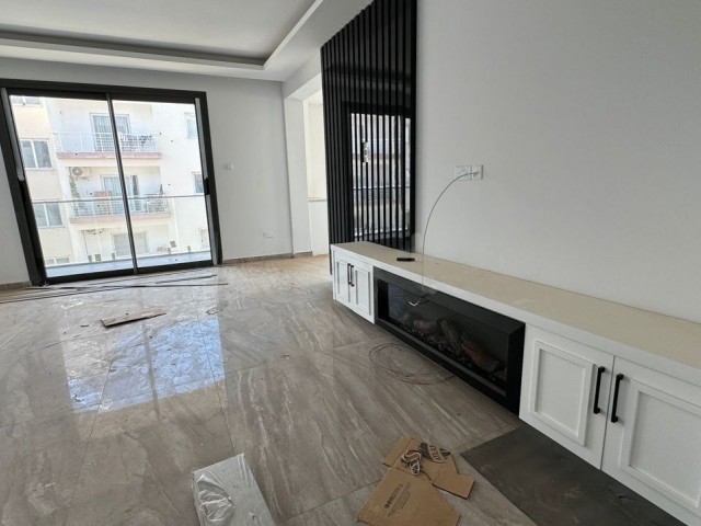 140 m2 3+1 brand new flat for sale in the center of Famagusta 05428734114 payment method cash