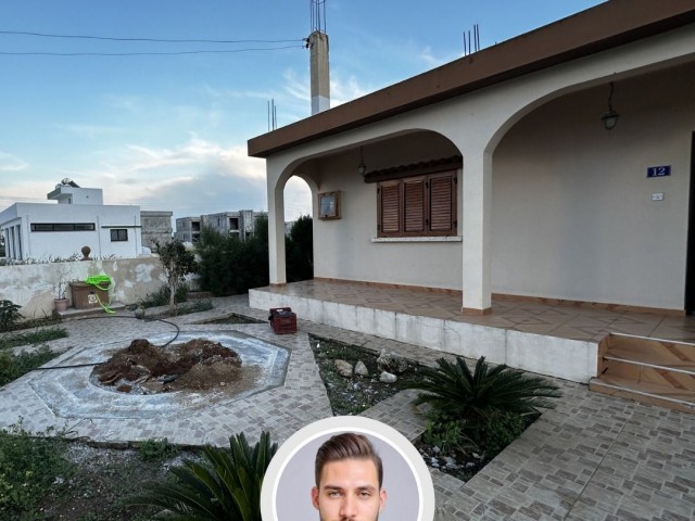 FAMAGUSTA MUTLUYAKA 3+3 DETACHED HOUSE FOR SALE