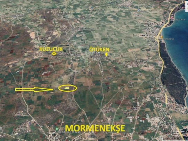 زمین سرمایه گذاری برای فروش در منطقه Mormenekşe
