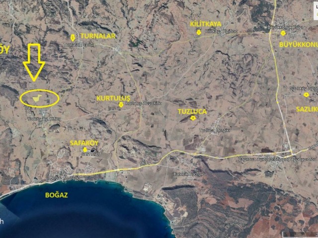 GRUNDSTÜCK ZUM VERKAUF IN DER REGION İSKELE - YARKÖY