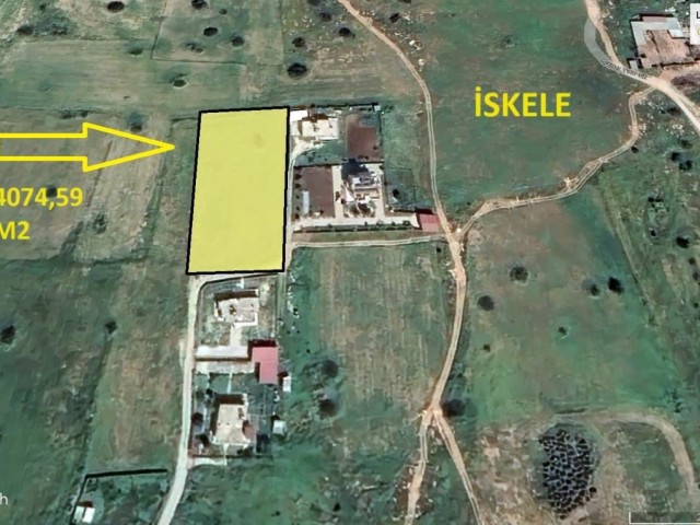 ZONED LAND FOR SALE IN İSKELE BAHÇELER REGION