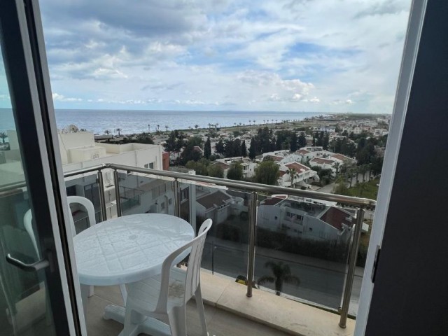 ISKELE LONG BEACH مبله 1+0 آپارتمان با منظره دریا بدون وقفه