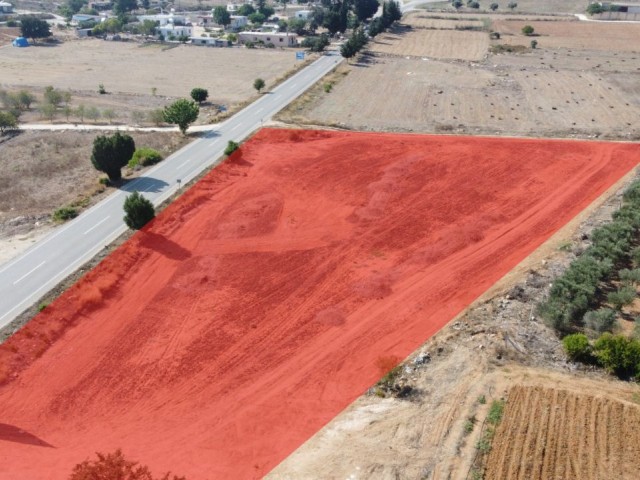 İSKELE ZİYAMET INVESTMENT OPPORTUNITY READY FOR CONSTRUCTION LAND ON KARPAZ MAIN ROAD 4891M² TOTAL