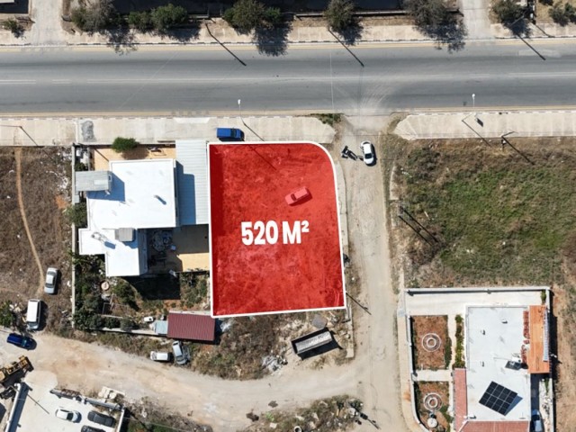 FAMAGUSTA LARNACA ROAD CORNER LAND