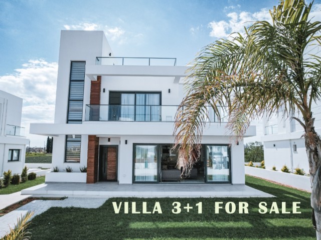 3+1 NEUE LUXUSVILLA ZUM VERKAUF IN YENİBOĞAZİÇİ