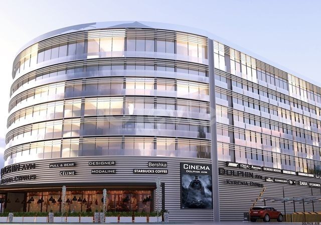 There are sales offices in our Shopping Mall and Residence Project in Kyrenia Central ** 