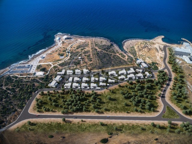 Kyrenia Chatalköy ist ein einzigartiges Projekt, direkt am Meer, Türkische Kochanli, 5+1 herrliche Villa zum Verkauf. ** 