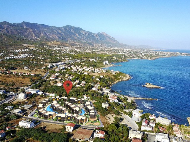 Girne Karaoğlanoğlun'da Deniz Kenarında Muhteşım 2+1 Daire Satılıktır