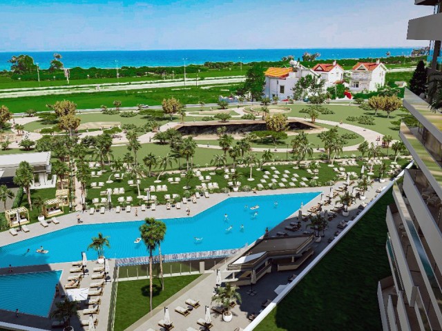 Iskele، Long Beach De Hotel Concept، آپارتمان با درآمد بالا برای فروش از یک پروژه باشکوه