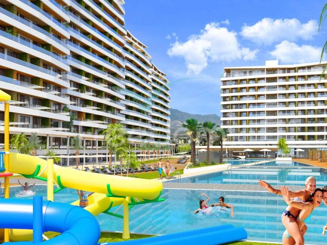 İskele Grand Sapphire Resort'da, yakın zamanda teslim edelicek B blok 21. kat da Deniz manzaralı Rezidans Satılıktır.