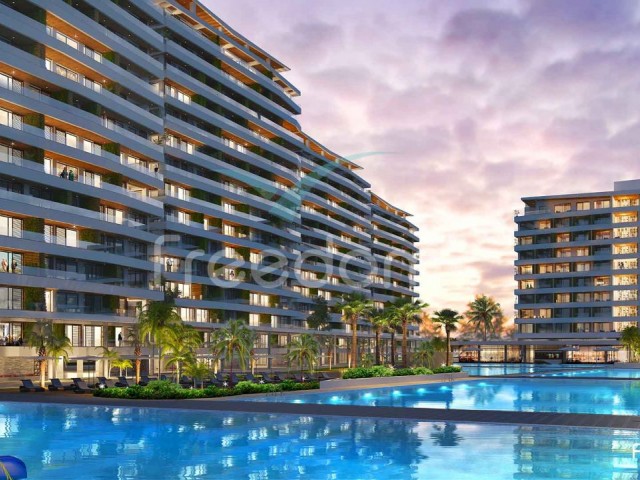 İskele Grand Sapphire Resort'da, yakın zamanda teslim edelicek B blok 21. kat da Deniz manzaralı Rezidans Satılıktır.