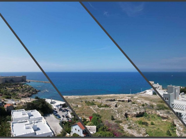 GREAT INVESTMENT OPPORTUNITY FLATS WITH SEA VIEW IN KYRENIA CENTER