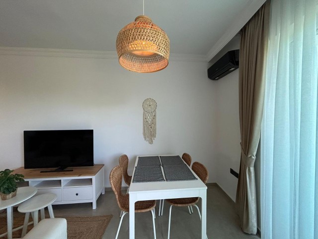 FULLY FURNISHED 1+1 FLAT FOR SALE IN KARAOĞLANOĞLUN