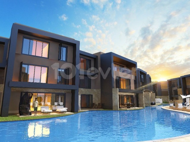 Opportunity Flat in the Concept of a Hotel 50 Meters Close to the Sea in the Most Elite Area of Cyprus