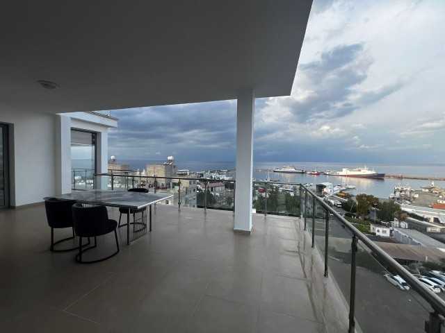 3+1 PENTHOUSE FOR RENT WITH UNIQUE SEA VIEW