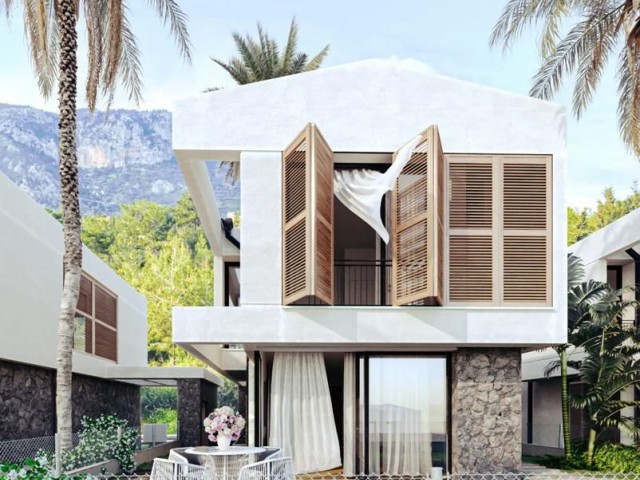 Opportunity Villa from the Project in Alsancak, in a dreamlike area, surrounded by nature
