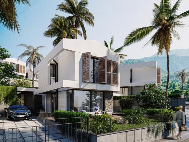 Opportunity Villa from the Project in Alsancak, in a dreamlike area, surrounded by nature