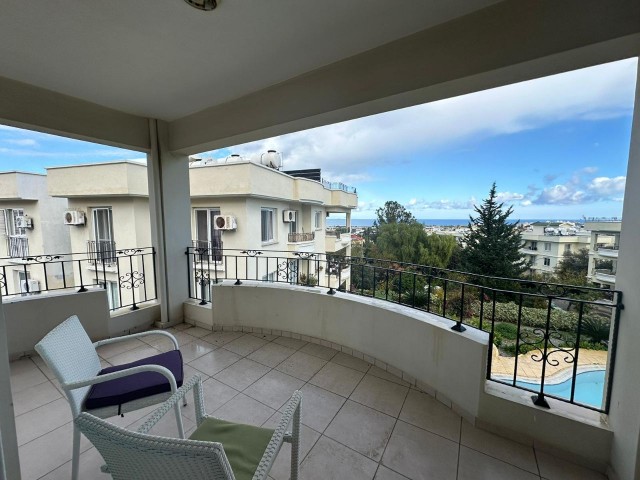 SINGLE AUTHORIZED ALSANCAK 3+1 FLAT WITH SEA VIEW