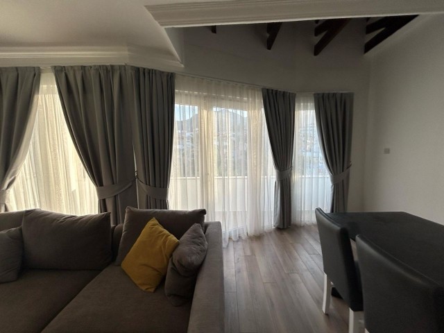 3+1 fully furnished flat for rent in Kyrenia center