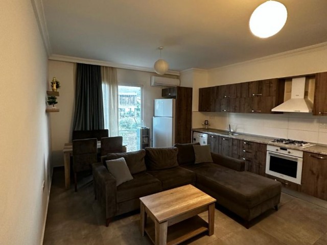 1+1 flat for rent in Girne Karaoğlanoğlu area