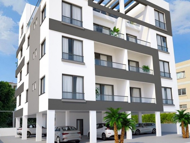 2+1 flats for sale from the project in a central location in Kızılbaş