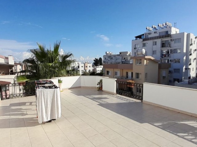 Three-Room Penthouse with View and Large Terrace in Kyrenia Center
