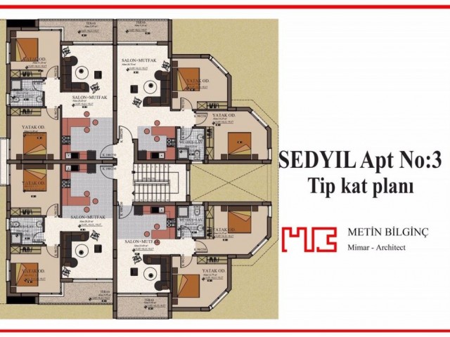 Lefkoşa Hamitköy , Satılık 2+1 Daireler