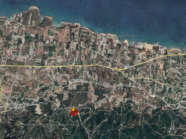 Land For Sale In Girne Lapta Tırnaztepe