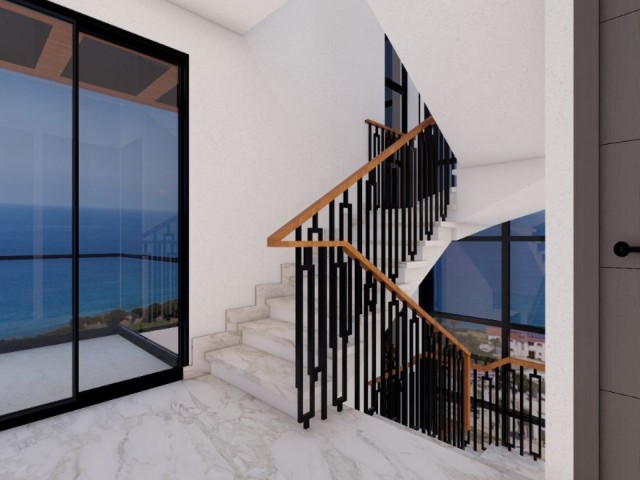 5+1 Villa For Sale in Kyrenia Çatalköy