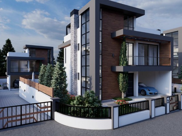 5+1 Villa For Sale in Kyrenia Çatalköy