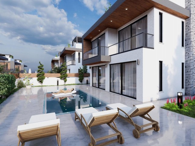 5+1 Villa For Sale in Kyrenia Çatalköy