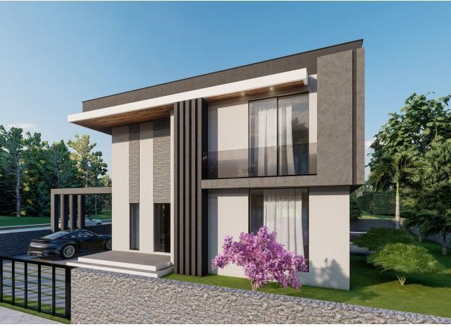 3+1 Villa zum Verkauf in Famagusta Yeni Boğaziçi