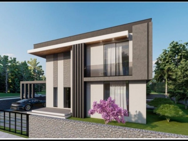 3+1 Villa for Sale in Famagusta Yeni Boğaziçi
