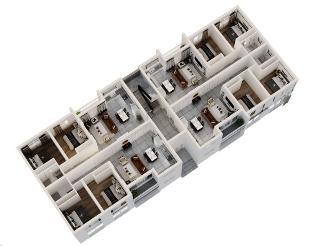 2+1 Flat For Sale in Iskele Kalecik