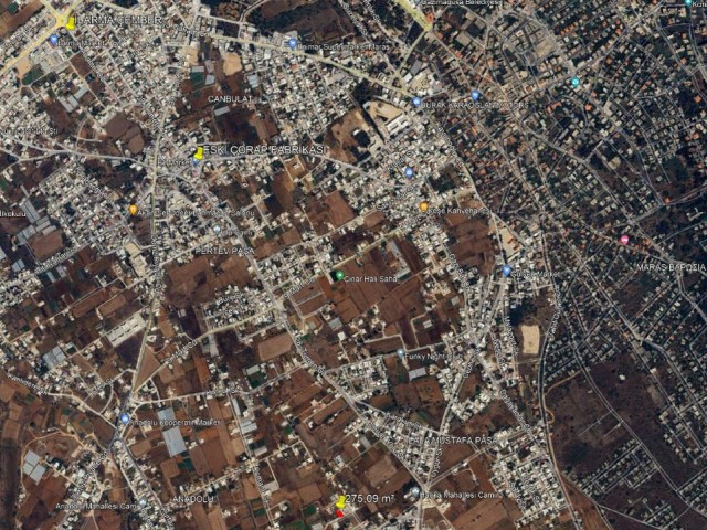 Famagusta Lower Maraş زمین برای فروش