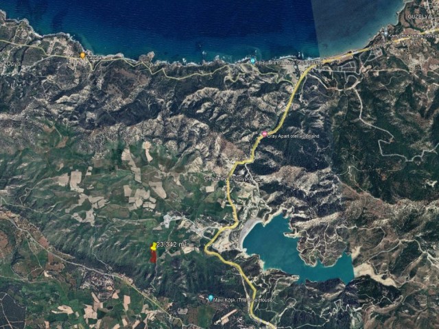 Land For Sale in Kyrenia Tepebaşı